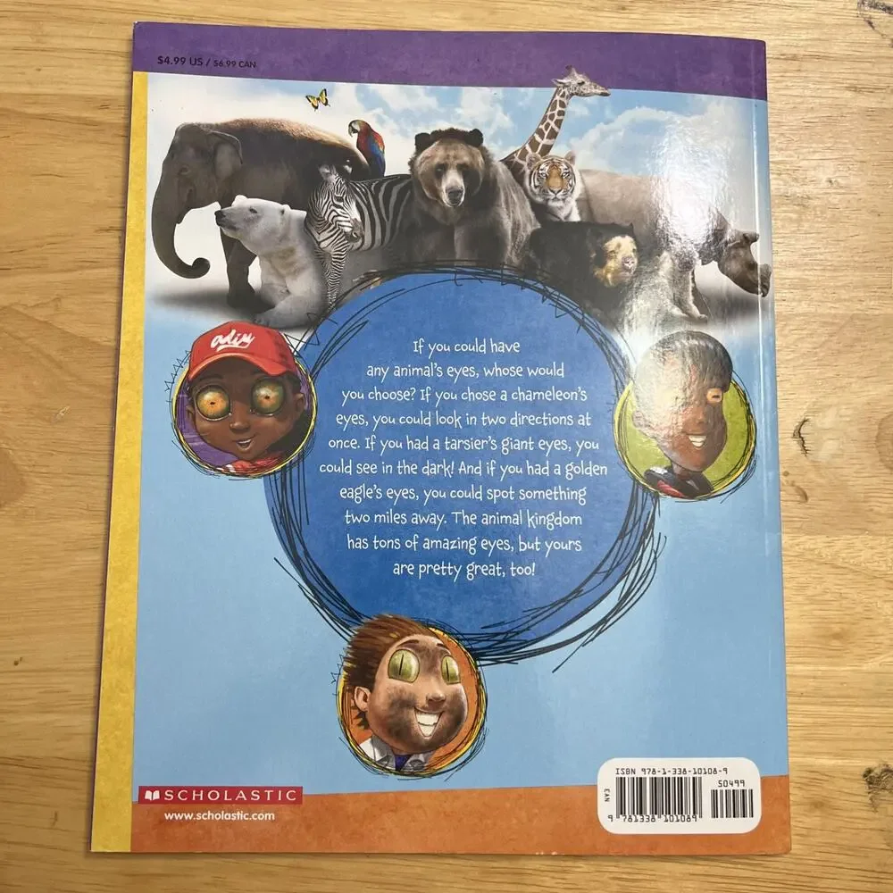 What If You Had Animal Eyes Sandra Markle Paperback Book Educational 2017